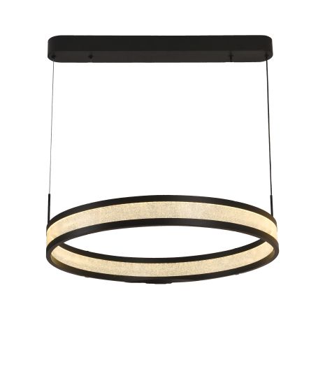 Подвесная светодиодная люстра IS QQD3110 BK Подвесная светодиодная люстра IS QQD3110 BK