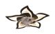 Светодиодная люстра с вентилятором Valeso V YZD5005-FAN BK