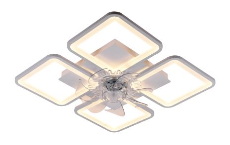 Люстра світлодіодна з вентилятором VALESO V YZD5007-Fan WT