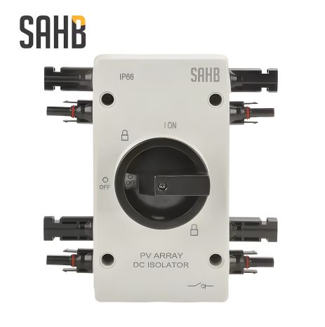 Ізолятор Sahb 4P для сонячних панелей 32A 1500 V Ізолятор Sahb 4P для сонячних панелей 32A 1500 V