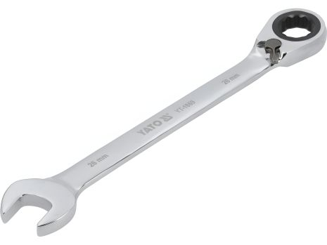 Ключевой комплект с переключателем и трещиной: M = 26 мм, L = 360 мм, CRV [6/30] Yato YT-1669