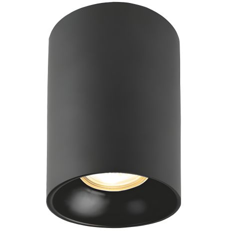 Накладний світильник VIDEX VL-SPF14A-B для лампи GU10, чорний Накладний світильник VIDEX VL-SPF14A-B для лампи GU10, чорний