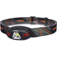 Videx налобный фонарь 330Lm 5000K, до 85 м, с датчиком движения (VLF-H015)