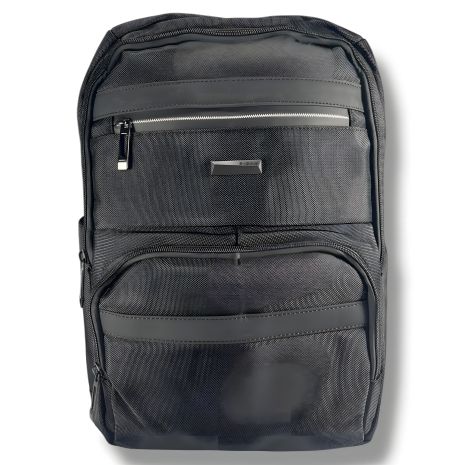 Чорний рюкзак з USB-портом, багатофункціональний, з кишенею для ноутбука