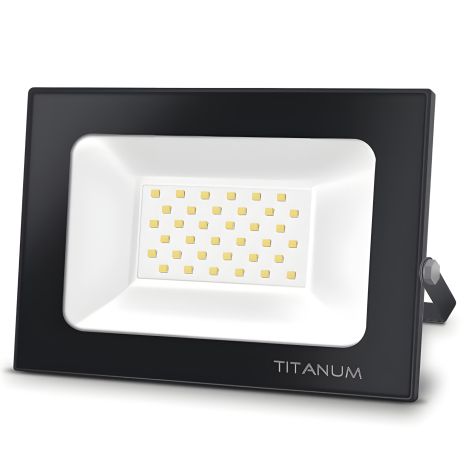Светодиодный прожектор TITANUM 30W 6000K TLF306 220V IP65