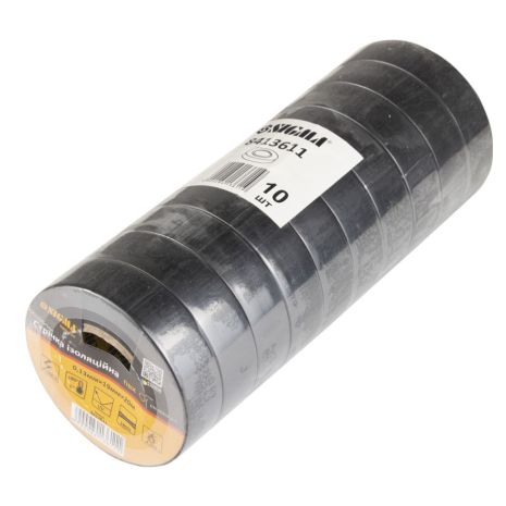 Лента изоляционная ПВХ (черная) 0.13мм×19мм×20м SIGMA 8413611
