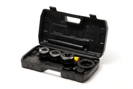 Клуп трубный для нарезания резьбы BSPT ½"/¾"/1" набор 3 шт MASTERTOOL 14-1402