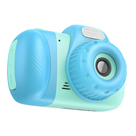 Фотоапарат дитячий Hoco DV201, 32MP, FullHD, 600mAh, блакитний Фотоапарат дитячий Hoco DV201, 32MP, FullHD, 600mAh, блакитний