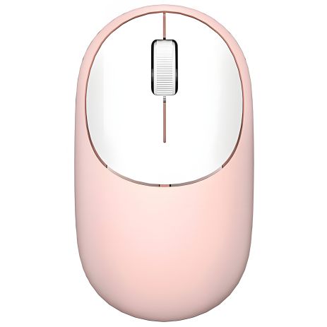 Бездротова комп'ютерна мишка WiWU WM107, 2.4G, BT5.0, BT3.0, 1600DPI, 450mAh, Pink