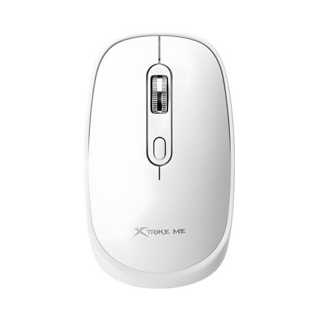 Мышь XTRIKE ME GW-119 wireless mouse |2.4G/5.2, 800-1200-1600dpi| white