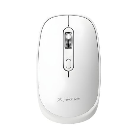 Мышь XTRIKE ME GW-119 wireless mouse |2.4G/5.2, 800-1200-1600dpi| white
