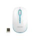 MeeTion Wireless Mouse 2.4G MT-R547 White-Blue