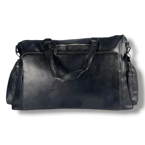 Вмістка та зручна дорожня сумка, 33 л, чорна, з кишенею для ноутбука