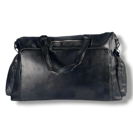 Вмістка та зручна дорожня сумка, 33 л, чорна, з кишенею для ноутбука