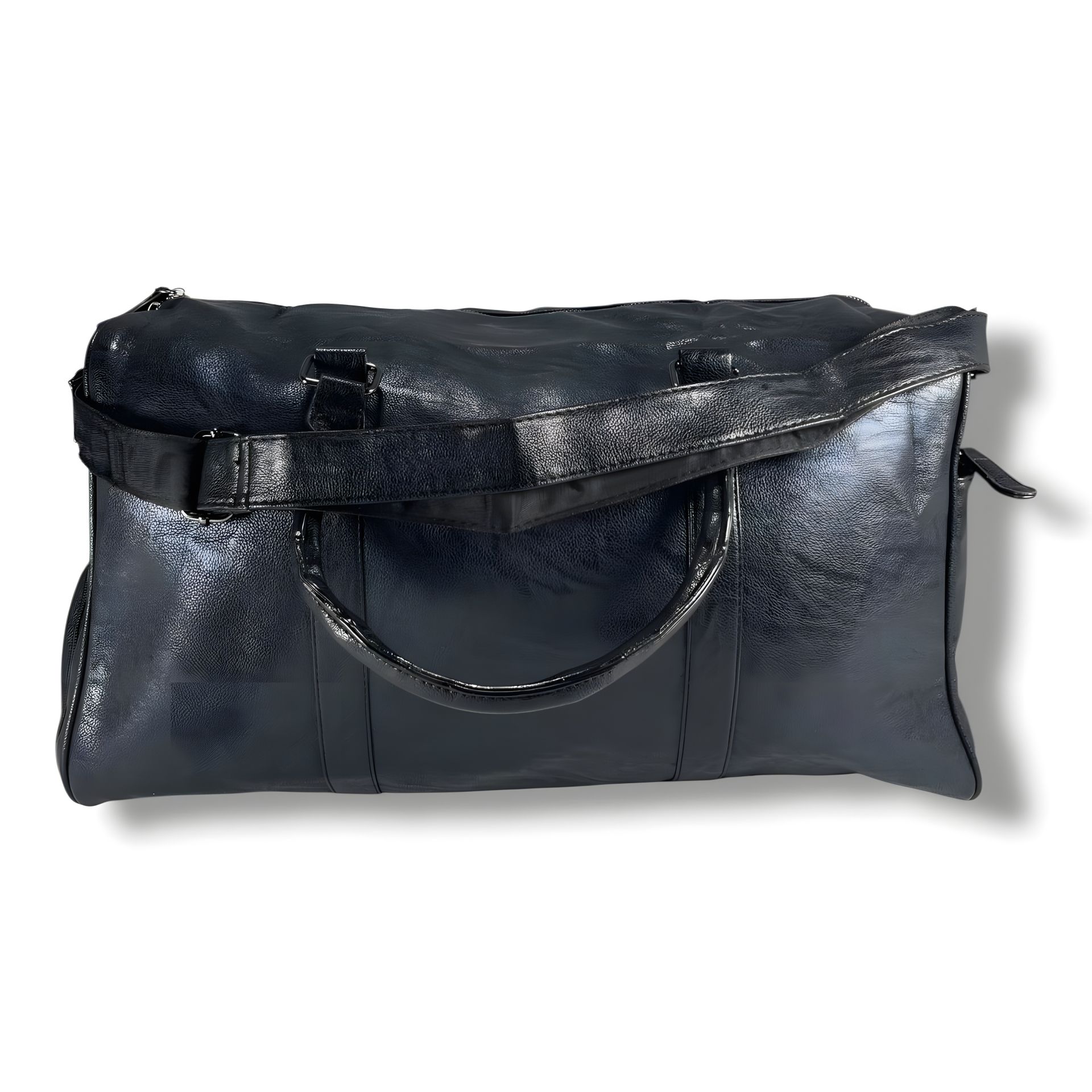 Дорожная женская сумка, черная, вместительная и стильная Дорожная женская сумка, черная, вместительная и стильная