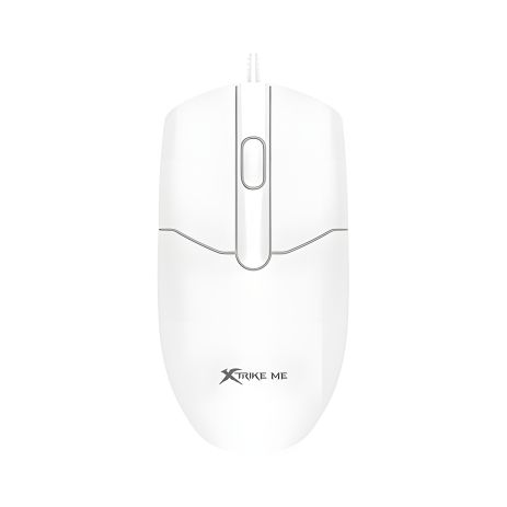 Дротова комп'ютерна миша XTRIKE ME GM-124, 1000dpi, USB, 1.25m, white