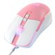 Дротова ігрова комп'ютерна миша ONIKUMA CW916, 1200-7200DPI, USB, 1.5m, white-pink Дротова ігрова комп'ютерна миша ONIKUMA CW916, 1200-7200DPI, USB, 1.5m, white-pink