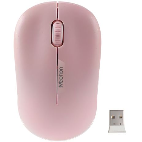 Мышь MeeTion Wireless Mouse 2.4G MT-R545 pink