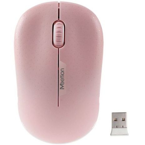 Мышь MeeTion Wireless Mouse 2.4G MT-R545 pink