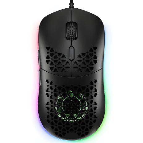 Ігрова миша дротова ONIKUMA CW911, 1200-7200DPI, USB, 1.5m, black