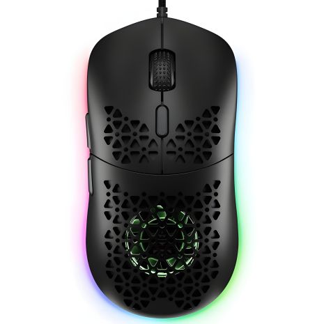 Ігрова миша дротова ONIKUMA CW911, 1200-7200DPI, USB, 1.5m, black