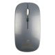 Бездротова миша JEQANG JW-AP01, BT5.1, 2.4G, 800-1600DPI, 500mAh, Сталевий Бездротова миша JEQANG JW-AP01, BT5.1, 2.4G, 800-1600DPI, 500mAh, Сталевий