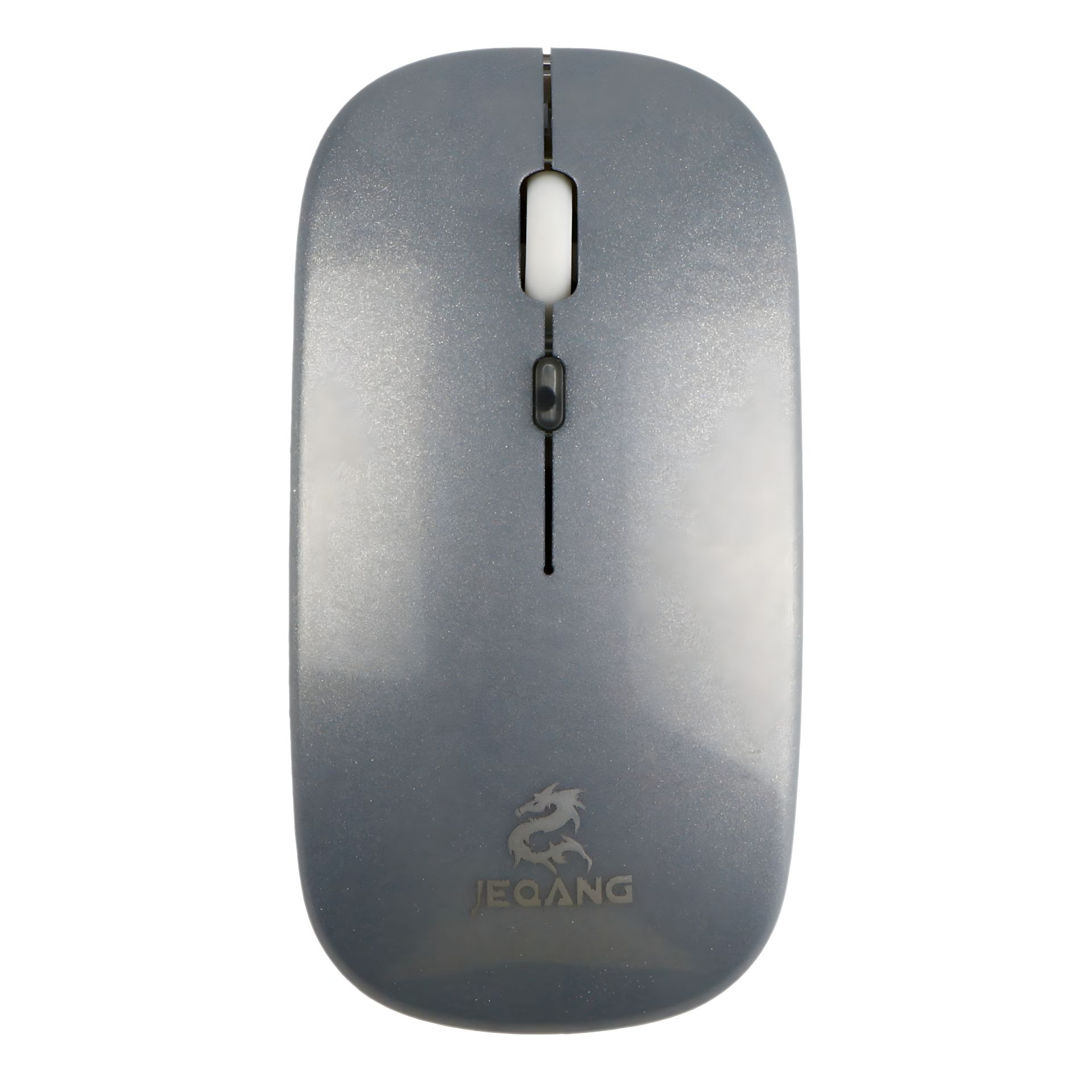 Бездротова миша JEQANG JW-AP01, BT5.1, 2.4G, 800-1600DPI, 500mAh, Сталевий Бездротова миша JEQANG JW-AP01, BT5.1, 2.4G, 800-1600DPI, 500mAh, Сталевий