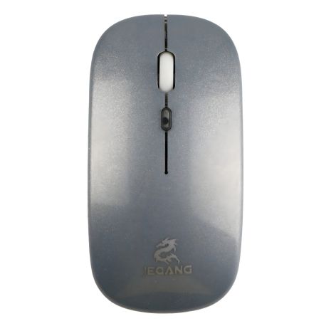 Бездротова миша JEQANG JW-AP01, BT5.1, 2.4G, 800-1600DPI, 500mAh, Сталевий Бездротова миша JEQANG JW-AP01, BT5.1, 2.4G, 800-1600DPI, 500mAh, Сталевий