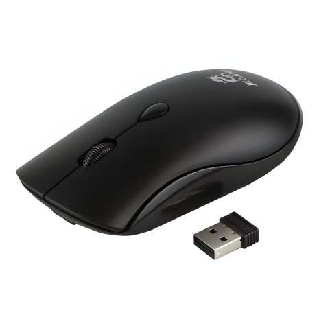 Бездротова миша JEQANG JW-330, 2.4G, 1000-3200DPI, 500mAh, Чорний