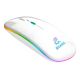 Бездротова миша JEQANG JW-AP02 led, 800-1600DPI, 2.4G, 2xAAA, Білий Бездротова миша JEQANG JW-AP02 led, 800-1600DPI, 2.4G, 2xAAA, Білий