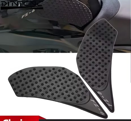 Пара захисних наклейок на бак мотоцикла FZ-6 для бензобака