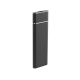 Портативна кишеня для SSD T24 M.2 NGFF USB3.1 SATA 6Gbps, Type-C, Black