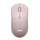 Дротова миша Jedel CP89, 1000DPI, USB, 1.35m, рожева
