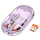 Мышка HOCO General dual-mode silent wireless mouse GM35 (battery version) |2.4G+BT, 800-1200-1600DPI purple