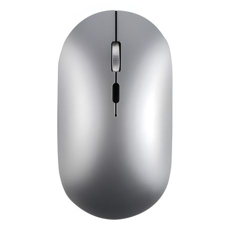 Миша TWolf X2 Rechargeable, бездротова 2.4G, 1000-1600DPI, 500mAh, срібло