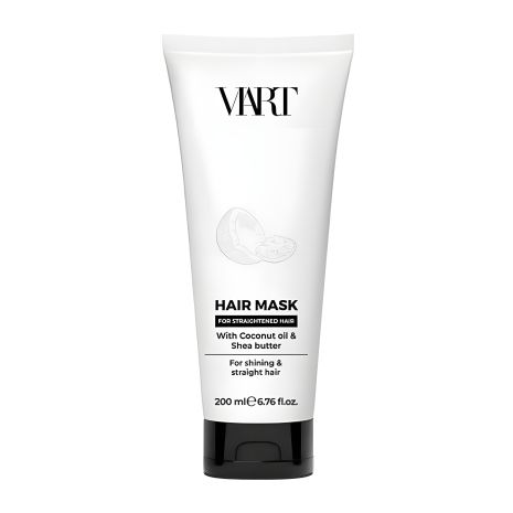 Кокосова Маска VIART Hair Mask with Coconut Oil & Shea Butter для розгладжування та блиску волосся, 200 мл Кокосова Маска VIART Hair Mask with Coconut Oil & Shea Butter для розгладжування та блиску волосся, 200 мл