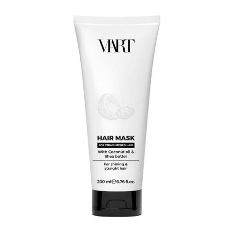 Маска VIART Hair Mask with Coconut Oil & Shea Butter для разглаживания и блеска волос, 200 мл