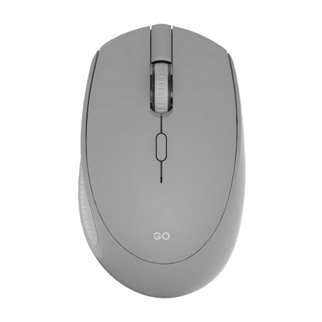 Бездротова миша Fantech W193 Silent Click, 2.4G, Bluetooth, 800-1600DPI, живлення від 1xAA батарейки, колір Сірий