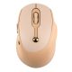 Бездротова миша TWolf Q7 2.4G, 1000-2400DPI, Молочний