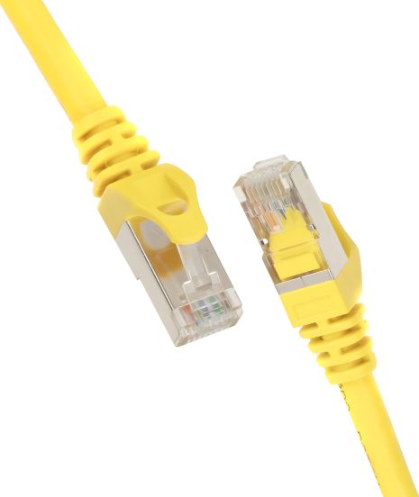 Патч-корд 2E Cat 6, UTP, RJ45, 26AWG, 7/0.16 Cu, 1.00 m, PVC, жовтий