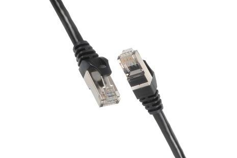Cat 6 патч-корд 2E, UTP, RJ45, 26AWG, 1.00 м, чорний