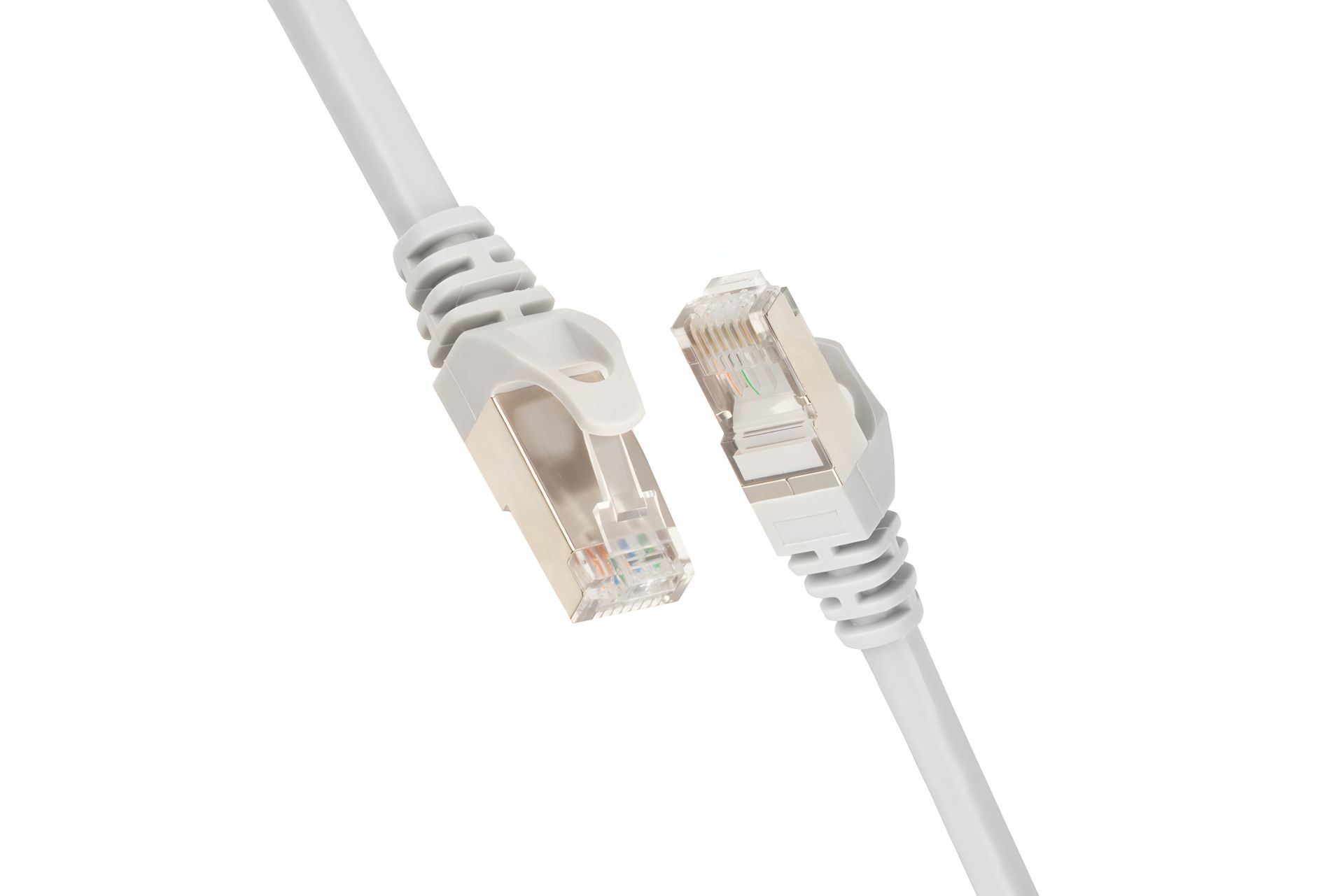 Патч-корд 2E Cat 6, S-FTP екран. фольга з обплетенням, RJ45, 4Х2 27AWG, 7/0.14 Cu, 1.50 m, PVC, Grey Патч-корд 2E Cat 6, S-FTP екран. фольга з обплетенням, RJ45, 4Х2 27AWG, 7/0.14 Cu, 1.50 m, PVC, Grey