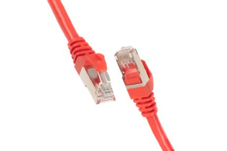 Патч-корд 2E Cat 6,S-FTP екран. фольга з обплетенням, RJ45, 4Х2 27AWG ,7/0.14 Cu, 1.50 m, PVC,Red