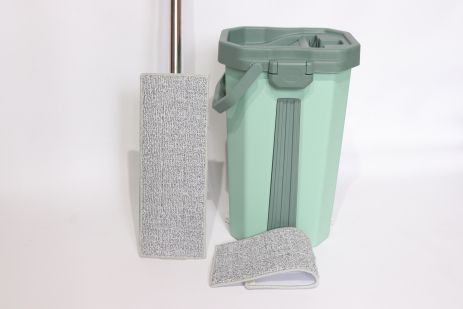 Швабра з відром та автоматичним віджимом Cleaning Expert 2407/ turquoise