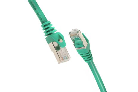 2E Cat 6 patch-cord, S-FTP shielded foil with braiding, RJ45, 4X2 27AWG, 7/0.14 Cu, 1.50m, PVC, Green 2E Cat 6 patch-cord, S-FTP shielded foil with braiding, RJ45, 4X2 27AWG, 7/0.14 Cu, 1.50m, PVC, Green