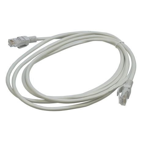 Кабель патч-корд RJ45 1.5m белый