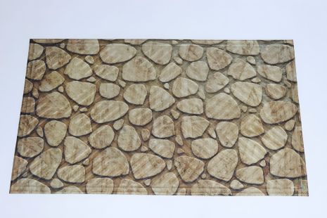 Входной коврик 45x75 см на резиновой основе с принтом Artimat K-602-83