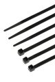 Нейлоновый хомут 3.6x250 мм, 100 шт, черный, MASTERTOOL 20-1849