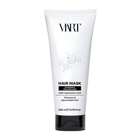 Hair Mask VIART з гіалуроновою кислотою для відновлення і об'єму тонкого волосся, 200 мл