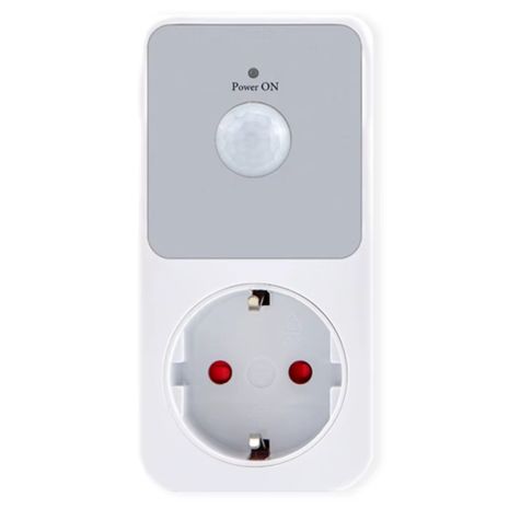 Розетка с датчиком движения Nectronix PIR01-EU, 16 Ампер, 3680 Ватт